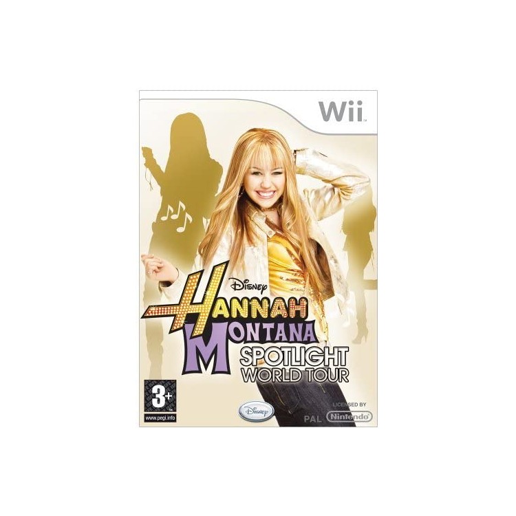 JEU WII HANNAH MONTANA : EN TOURNEE MONDIALE