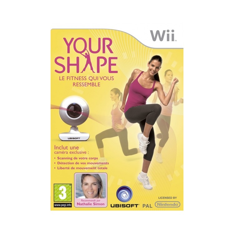JEUX WII YOUR SHAPE, LE FITNESS QUI VOUS RESSEMBLE - AVEC CAMERA