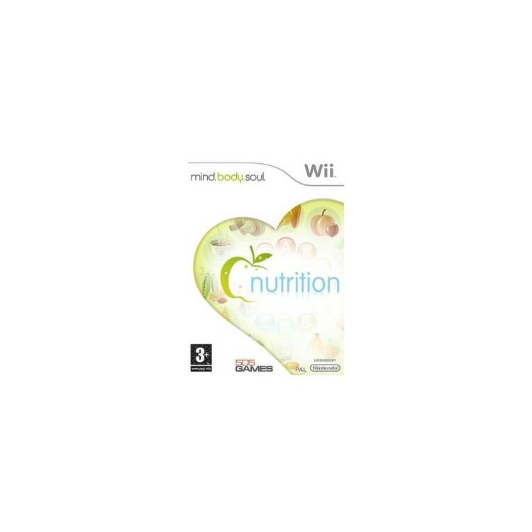 JEU WII MIND.BODY.SOUL : NUTRITION