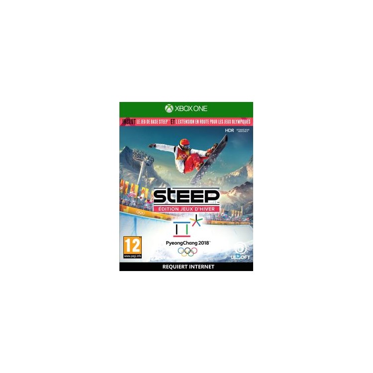 JEU XBOX ONE STEEP ( DLC NON INCLUSES)