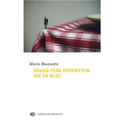 LIVRE GRAND-PERE ROSENSTEIN NIE EN BLOC