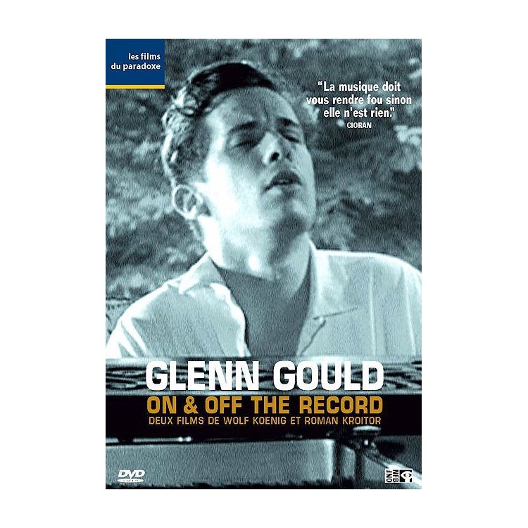 DVD GLENN GOULD ON OFF THE RECORD