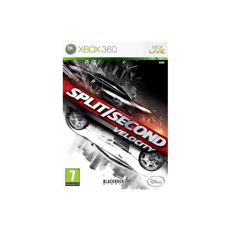 JEU XBOX 360 SPLIT/SECOND VELOCITY JEU XBOX 360 SPLIT/SECOND VELOCITY