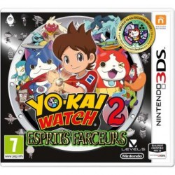 JEU 3DS YO-KAI WATCH 2 : ESPRITS FARCEURS SANS BOITE