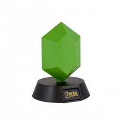 ZELDA - GREEN RUPEE 3D MINI LIGHT - 10CM