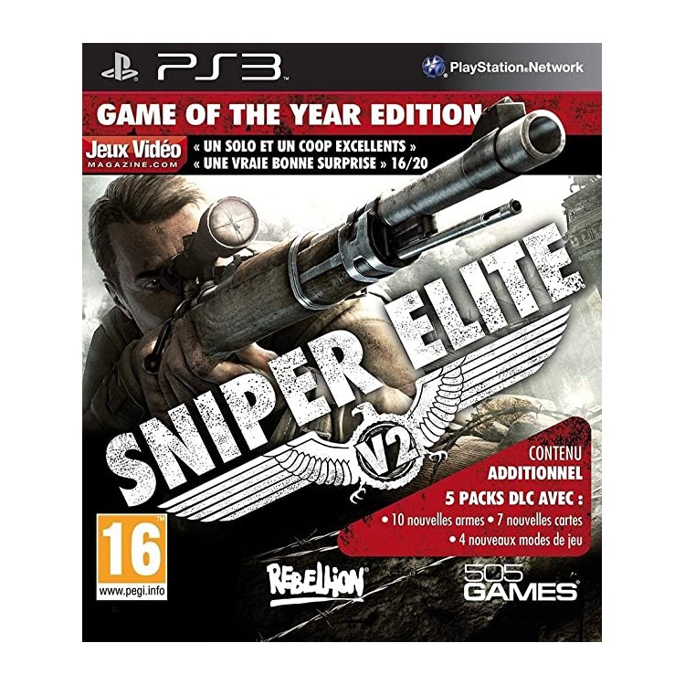 JEU PS3 SNIPER ELITE V2