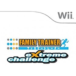 JEU WII FAMILY TRAINER : EXTREME CHALLENGE SANS TAPIS