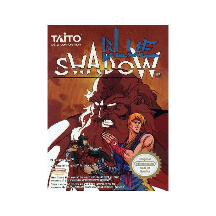 JEU NES BLUE SHADOW NES-21-FRA SANS BOITE