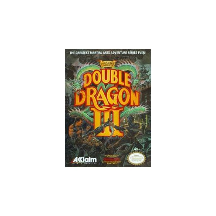 JEU NES DOUBLE DRAGON III NES-3W-FRA SANS BOITE