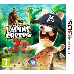 JEU 3DS THE LAPINS CRETINS 3D