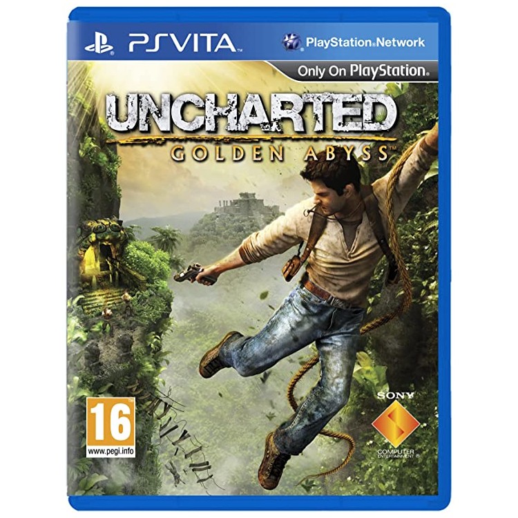 JEU PS VITA UNCHARTED GOLDEN ABYSS SANS BOITE