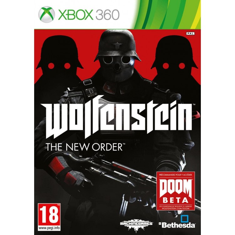 JEU XBOX 360 WOLFENSTEIN : THE NEW ORDER JEU XBOX 360 WOLFENSTEIN : THE NEW ORDER
