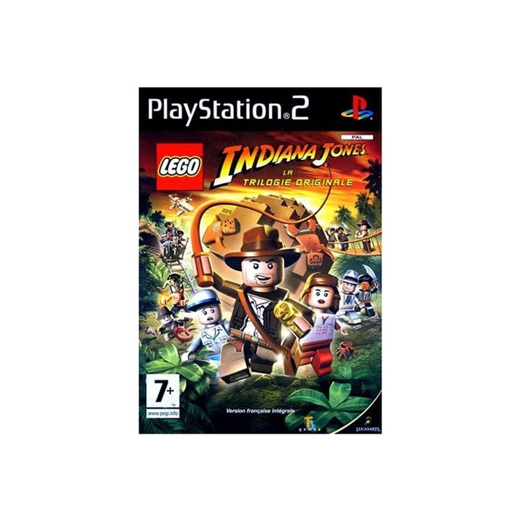 JEU PS2 LEGO INDIANA JONES LA TRILOGIE ORIGINALE