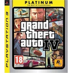 JEU PS3 GRAND THEFT AUTO IV (4) PLATINUM