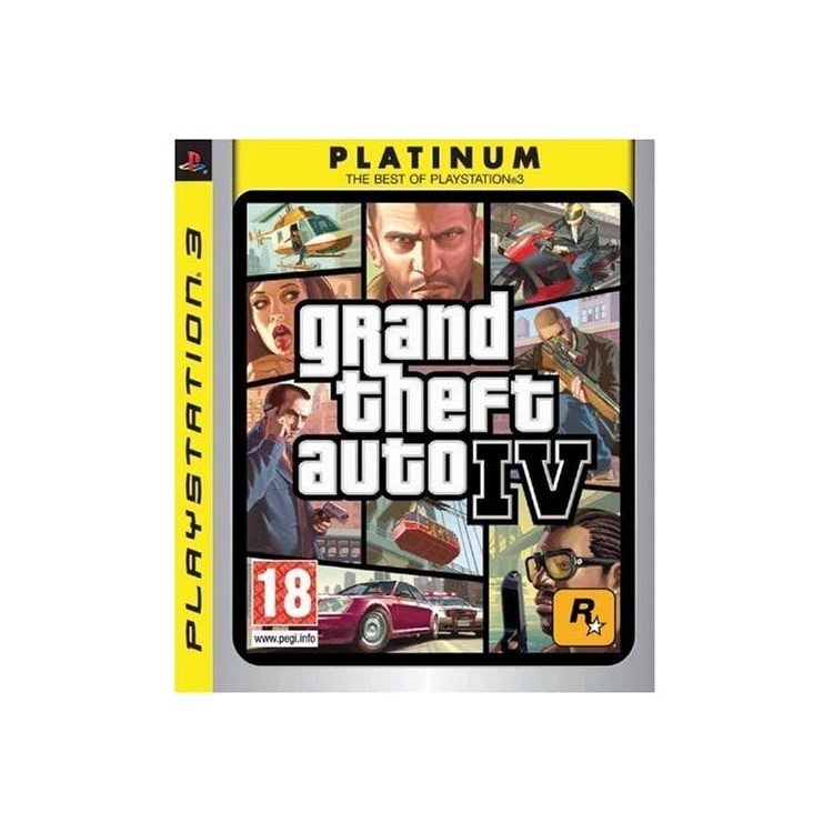 JEU PS3 GRAND THEFT AUTO IV (4) PLATINUM JEU PS3 GRAND THEFT AUTO IV (4) PLATINUM