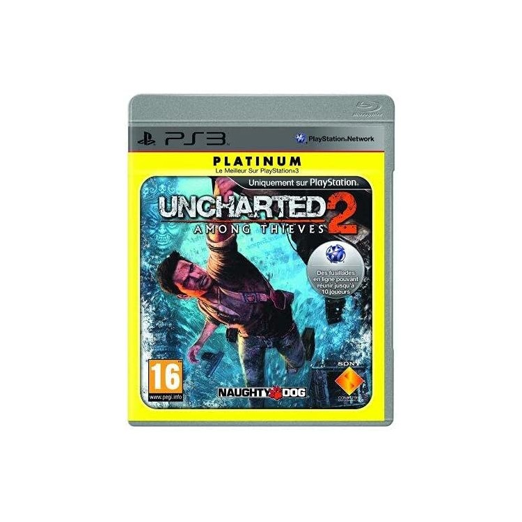 JEU PS3 UNCHARTED 2 : AMONG THIEVES EDITION PLATINUM JEU PS3 UNCHARTED 2 : AMONG THIEVES EDITION PLATINUM