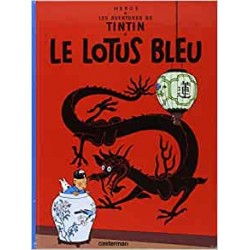 BD LES AVENTURES DE TINTIN - LE LOTUS BLEU
