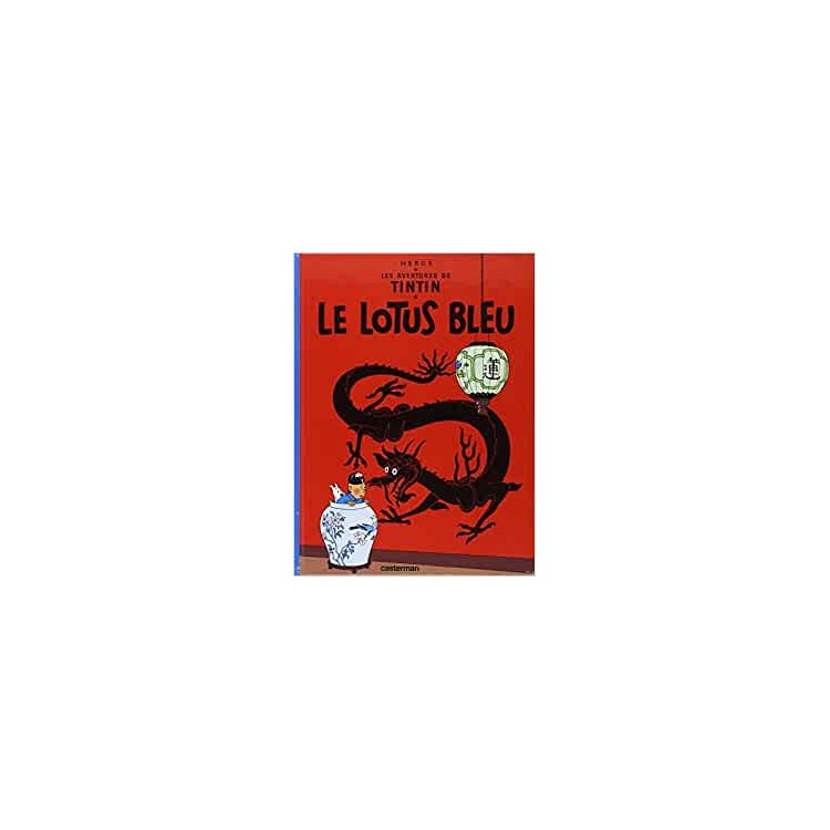 BD LES AVENTURES DE TINTIN - LE LOTUS BLEU