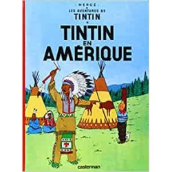 BD LES AVENTURES DE TINTIN - TINTIN EN AMERIQUE