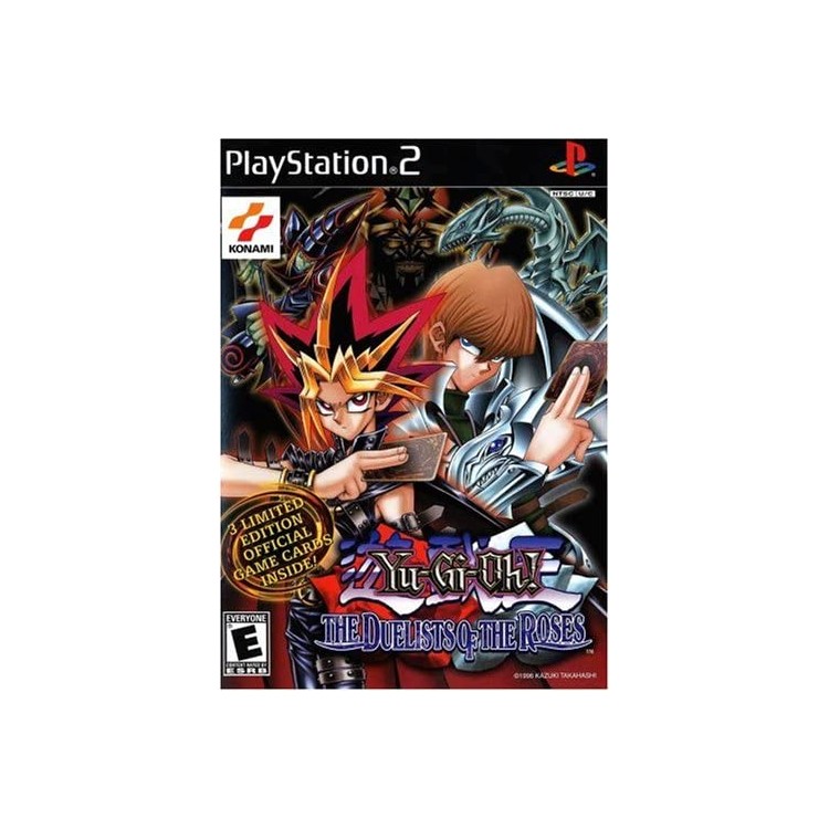 JEU PS2 YU GI OH THE DUELLIST OF THE ROSES NOTICE SANS CARTES