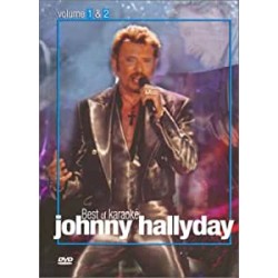 DVD JOHNNY HALLYDAY BEST OF KARAOKE, VOL.1 ET 2 - COFFRET 2 DVD