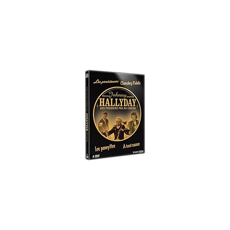 DVD JOHNNY HALLYDAY - SES PREMIERS PAS AU CINEMA