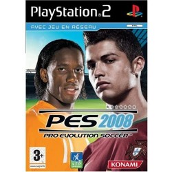 JEU PS2 PRO EVOLUTION SOCCER 2008 PLATINUM