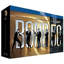 BLU RAY COFFRET JAMES BOND 007-BOND 50 INTEGRALE 50EME ANNIVERSAIRE DES 22 FILMS
