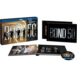 BLU RAY COFFRET JAMES BOND 007-BOND 50 INTEGRALE 50EME ANNIVERSAIRE DES 22 FILMS