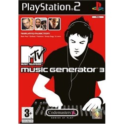 JEU PS2 MTV MUSIC GENERATOR 3G