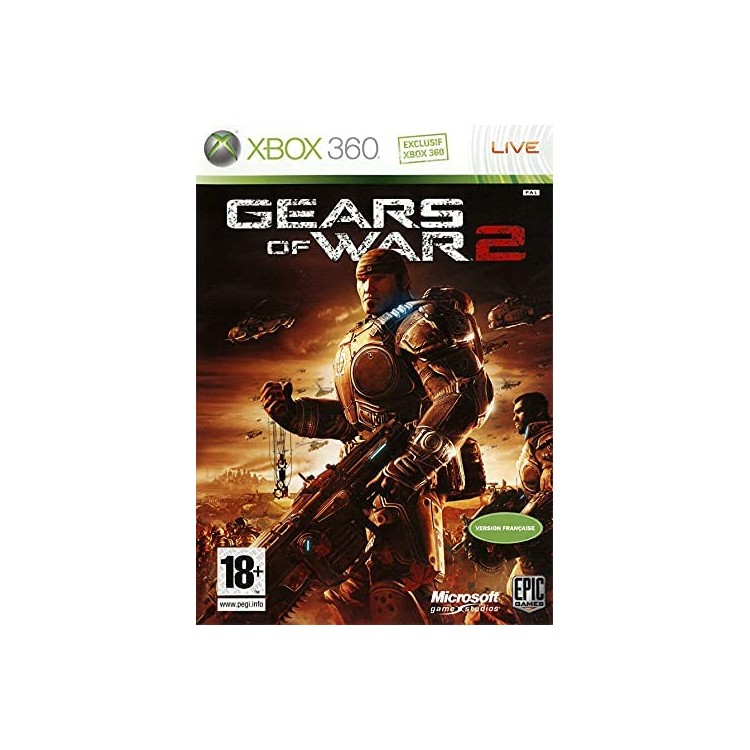 JEU XBOX 360 GEARS OF WAR 2: : JEUX XBOX