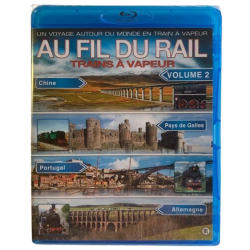 BLU-RAY AU FIL DU RAIL VOL 2 CHINE, PAYS DE GALLES, PORTUGAL, ALLEMAGNE DOCUMENTAIRE