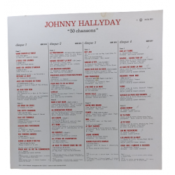 VINYLE JOHNNY HALLYDAY DIX ANS DE MA VIE 50 CHANSONS PHILIPS 6654 001