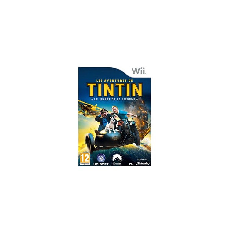 JEU WII LES AVENTURES DE TINTIN : LE SECRET DE LA LICORNE