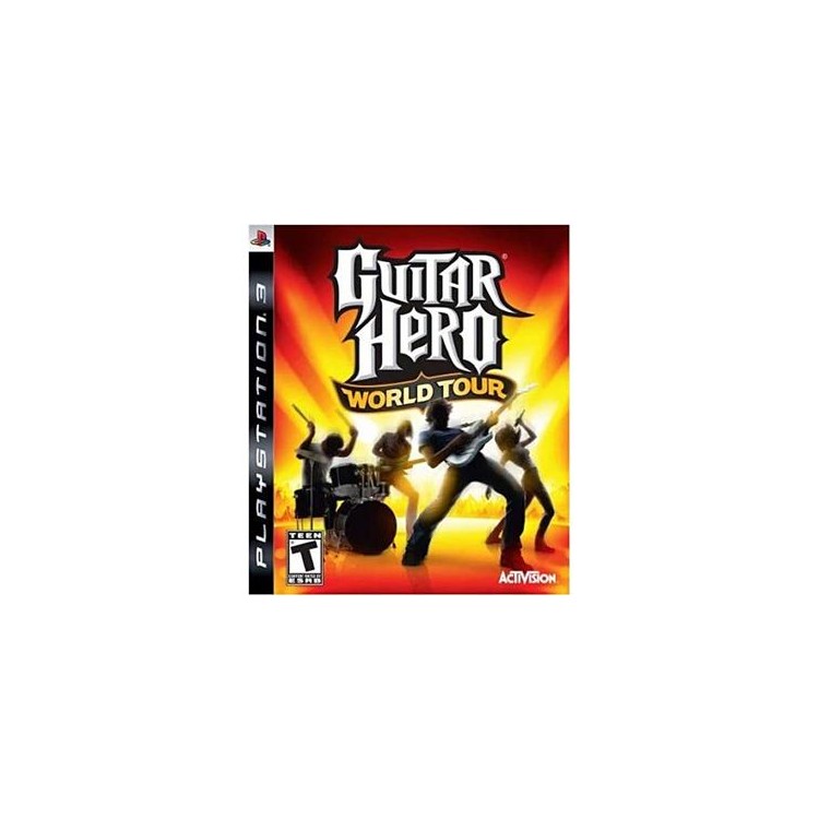 JEU PS3 GUITAR HERO : WORLD TOUR JEU SEUL