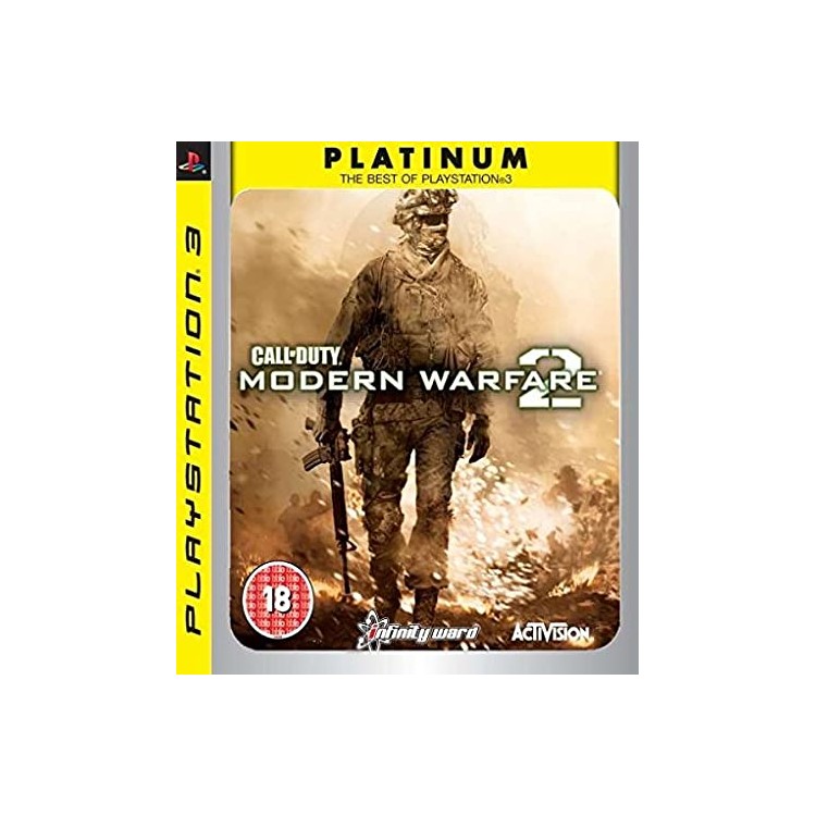 JEU PS3 CALL OF DUTY : MODERN WARFARE 2 PLATINUM JEU PS3 CALL OF DUTY : MODERN WARFARE 2 PLATINUM