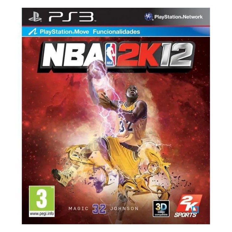 JEU PS3 NBA 2K12 MAGIC JOHNSON