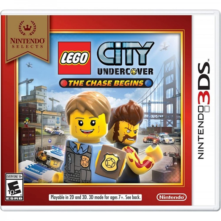 JEU 3DS LEGO CITY UNDERCOVER - THE CHASE BEGINS - NINTENDO SELECTS