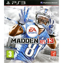 JEU PS3 MADDEN NFL 13 (PASS ONLINE)