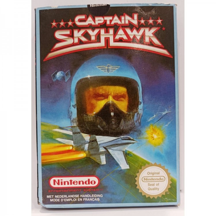 JEU NES CAPTAIN SKYHAWK EN BOITE AVEC NOTICE