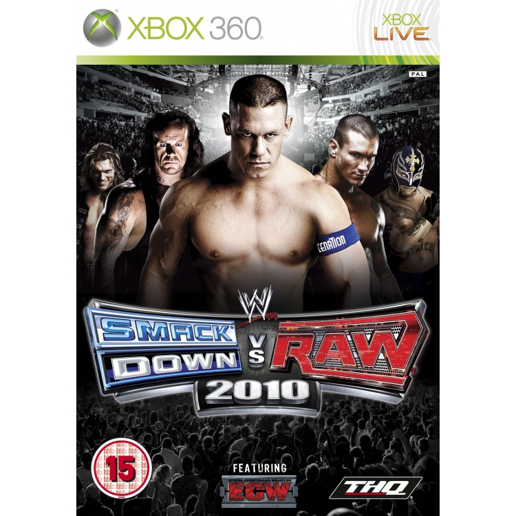 JEU XBOX 360 WWE SMACKDOWN VS RAW 2010