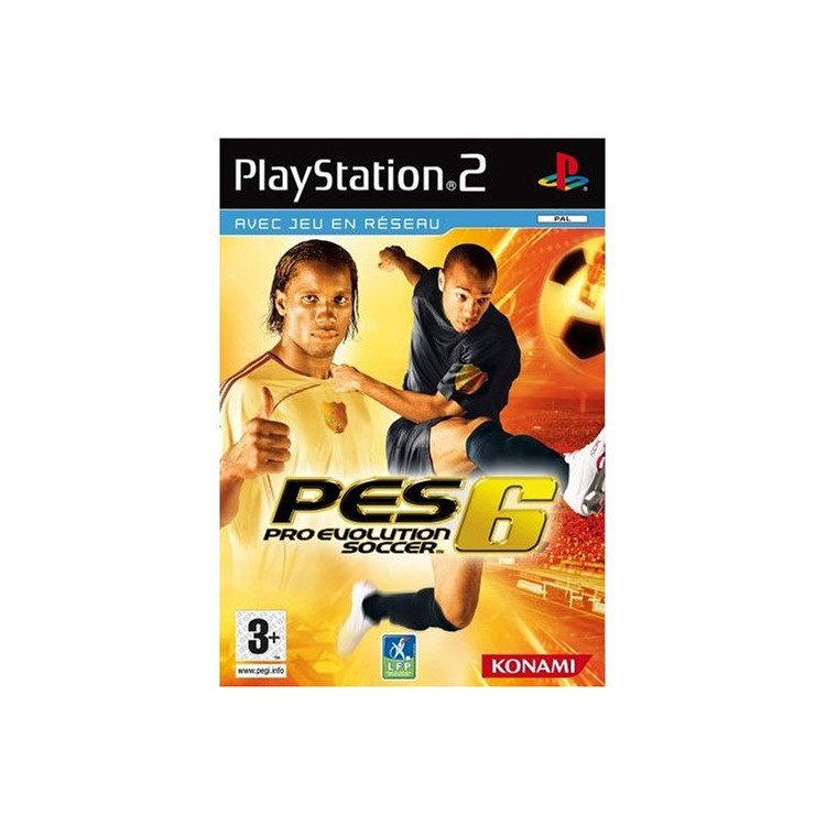 JEU PS2 PRO EVOLUTION SOCCER 6 PLATINUM