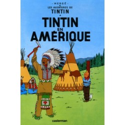 LIVRE BD TINTIN EN AMERIQUE