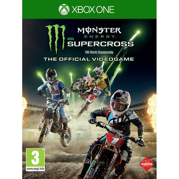 JEU XBOX ONE MONSTER ENERGY SUPERCROSS: THE OFFICIAL VIDEOGAME