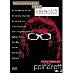 DVD KARAOKE MONO ARTISTE MICHEL POLNAREFF - VOL.2