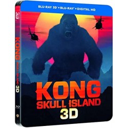 BLU-RAY KONG SKULL ISLAND 3D STEELBOOK