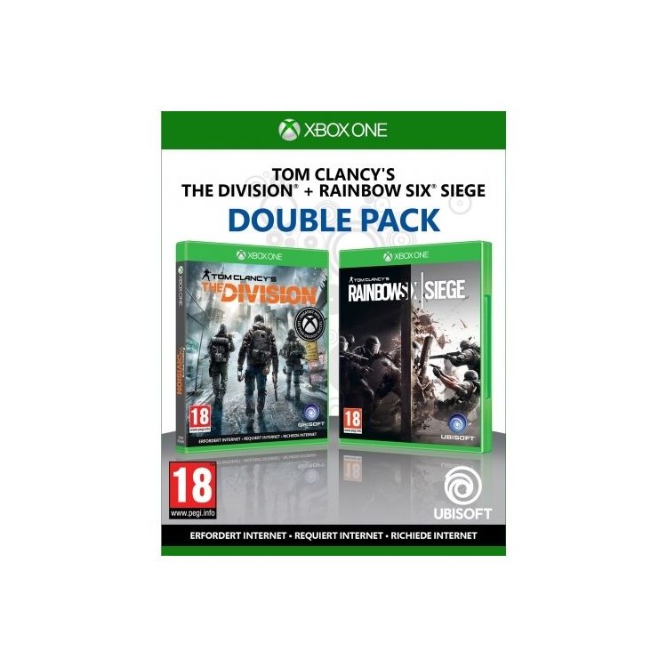 JEU XBOX ONEDOUBLE PACK THE DIVISION RAINBOW SIX SIEGE