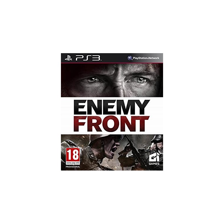JEU PS3 ENEMY FRONT JEU PS3 ENEMY FRONT