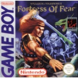 JEU GAMBOY FORTRESS OF FEAR WIZARDS WARRIORS X - CARTOUCHE SEULE