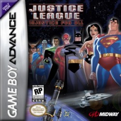 JEU GAMEBOY ADVANCE JUSTICE LEAGUE, INJUSTICE FOR ALL - CARTOUCHE SEULE